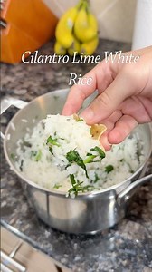 Cilantro Lime Rice 🍚