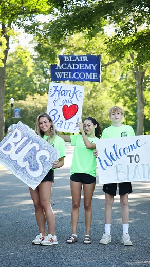 Blair Academy on Instagram: "✨New Blair families✨ We can’t wait to see you at the Sharpe House tomorrow during Blair’s Summer Welcome Reception for new students and their families. Will you be joining us? Let us know in the comments!"