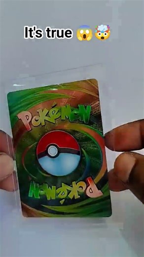 It's true ♥️ Pokemon card 🤯 #cards #pokemon #pokemoncards #pokemongo #pokémon #pokemonunite #reels
