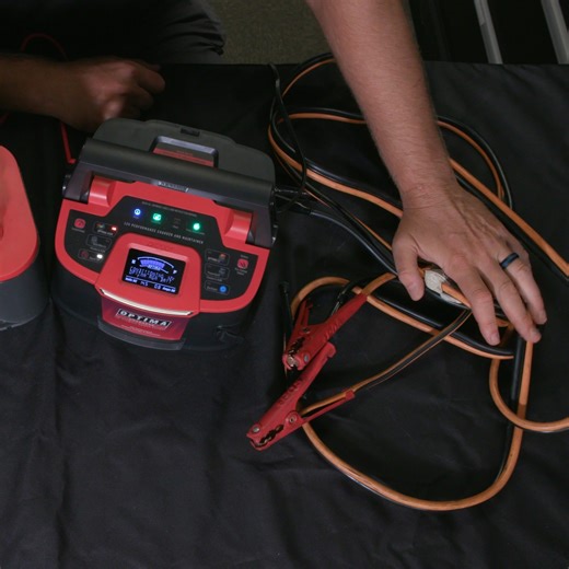 #Carbattery maintenance is not complicated- keep your battery fully charged to at least 12.6V whenever possible to maximize battery performance & lifespan. #OPTIMAbattery chargers do a great job of maintaining all 12V lead-acid (including AGM & EFB) and lithium batteries and they make a great #ChristmasGift https://www.optimabatteries.com/products/chargers | OPTIMA Batteries