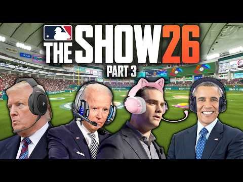 US Presidents Play MLB The Show 26 (Part 3)