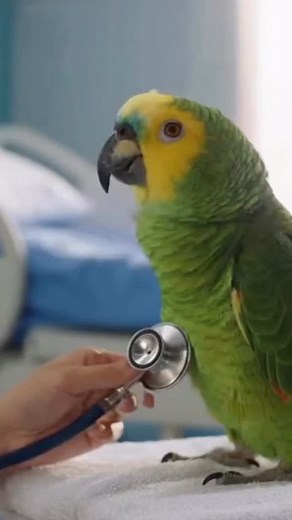 49 reactions | The parrot’s hobby is roasting humans 列 #parrot #human #nurse #funny #fyp | Fabula Paws | Facebook