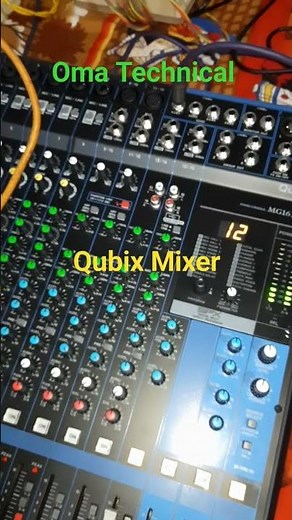 New mixer | Qubix 16 channel mixer