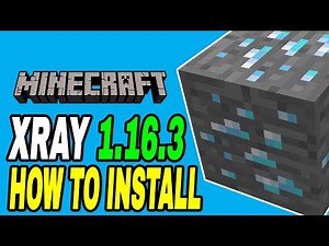 Minecraft How To Install XRAY 1.16.3 (Mod & Texture Pack Versions) Tutorial