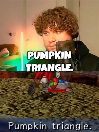 Pumpkin Triangle?! #sonicadventure2 #sonic #pumpkinhill #knuckles