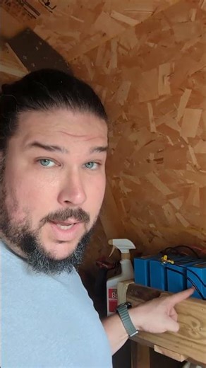 Small Solar Shed Setup #solar #electricity