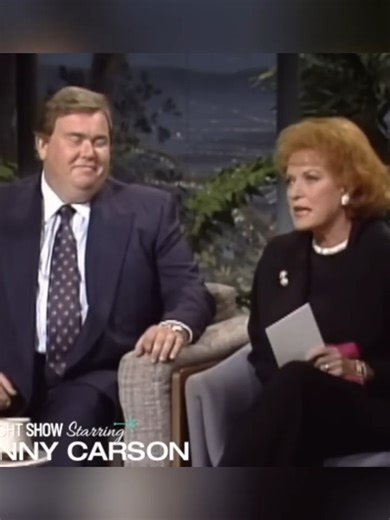 John Candy & Maureen O'Hara Appearance - Carson Tonight Show😆 #johnnycarson #thetonightshow #tonightshow | Funny Talk Show 70s 80s