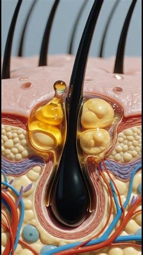 Why Dandruff Happens 😨 | Scalp Fungus Explained | Macro Microscopic View