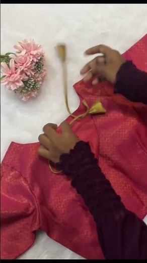 Blose series - 1 Boatneck back open blouse