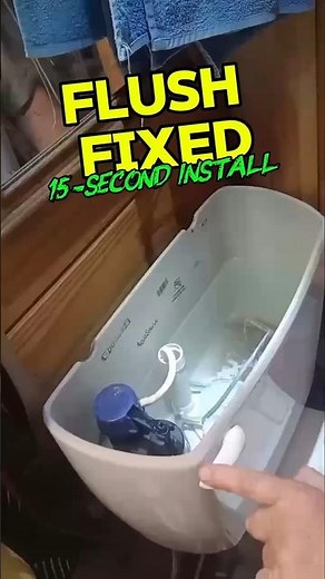 Toilet Handle Broken? 15-Second Fix