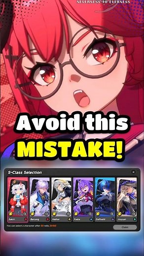 AVOID This Mistake! 💀#nte