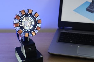 Monitoring CPU usage with an Arc Reactor | Arduino Blog