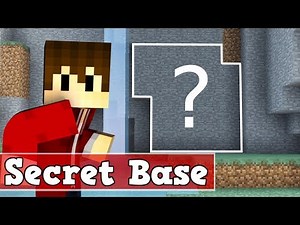 Wie baut man eine geheime Basis in Minecraft | Minecraft geheime Base bauen deutsch