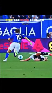 Nico pazz crazy skill...!☠️ #anik_njr1 #nicopaz #crazy #skills #como1907 #realmadrid #soccer