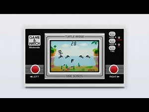 Game & Watch - Turtle Bridge (c)1982 Nintendo [MAME emulation footage]