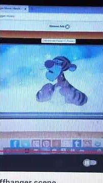 Disneys The Tigger Movie Tigger Cliffhanger Scene
