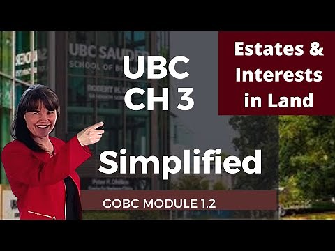 UBC Real Estate Exam Prep- Free Chapter 3