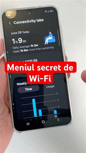How to access the secret Wi-Fi menu on Samsung Galaxy #smartphone #samsungtips #wifi #shorts