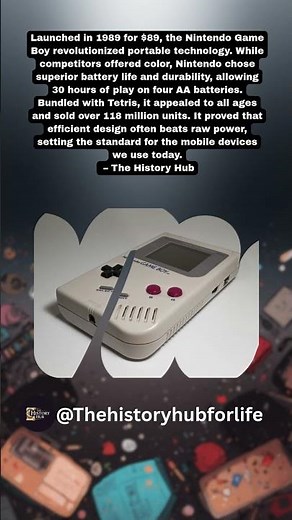 1989: The Engineering Strategy Behind the Game Boy