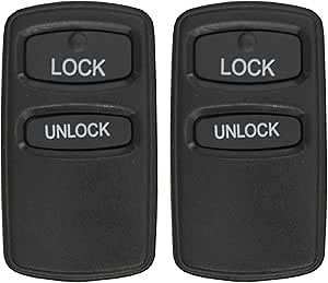 Keyless2Go Replacement for 2 Button Remote Key Fob Mitsubishi OUCG8D-525M-A MR587983 (2 Pack)