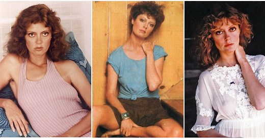 20 Amazing Photographs of a Young and Beautiful Susan Sarandon in the 1970s and 1980s