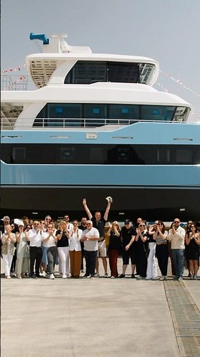 The first Bering BC60 has officially touched the water