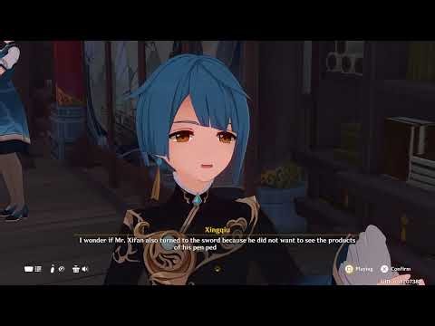 Xingqiu: A Word of Gold - (Anecdote CUTSCENE) | Genshin Impact