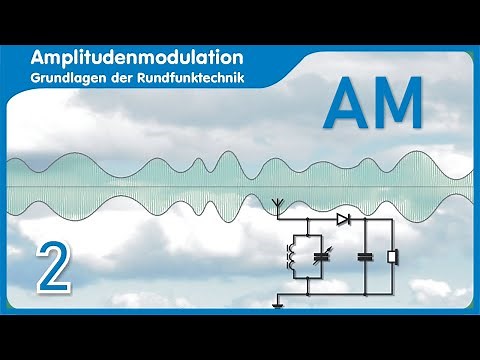 Broadcasting technology part 2 - amplitude modulation, principle, modulators, demodulation