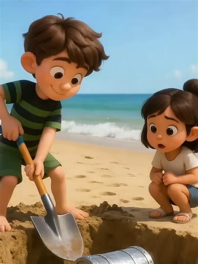 Menggali Pasir dan Harta Karun Dalam Animasi