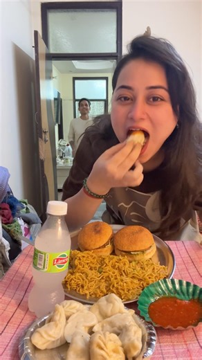 Rock Paper Scissor: food challenge with adopted brother 👽 (kya Maine cheating ki thi ?.. 😛)