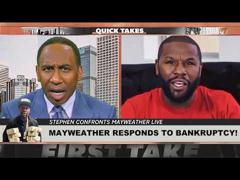 Floyd Mayweather Jr. Fires Back at Stephen A. Smith in Live Interview