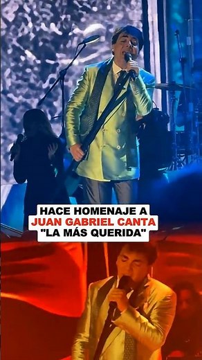 WOW, WHAT A SURPRISE!! Cristian Castro pays tribute to Juan Gabriel #music #cristiancastro