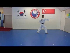 Green Tip Belt Pattern by Hyun TKD Academy