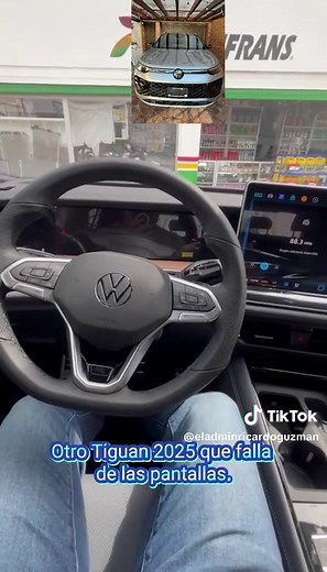 Problemas con el VW Tiguan 2025: Fallas en pantallas