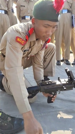 🪖LIGHT MECHINE GUN 🔫 💥II Weapon Training 🥇ll Shooting # #ncc #army