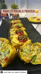 2.7K views · 19 reactions | Paneer Masala Pakoda using The Indus...