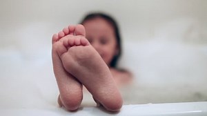 Small Girl Bathtub Camera Focused Child Stock Footage Video (100% Royalty-free) 1028723441 | Shutterstock