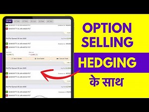 Option Selling Strategy with Hedging - Explained in Hindi