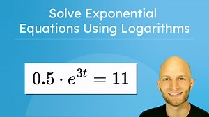 Solve Exponential Equations Using Logarithms