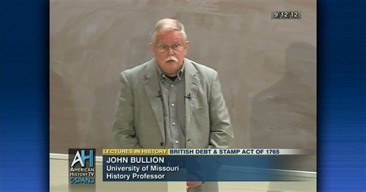 British Debt and Stamp Act of 1765