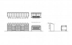 Wine Racks - Free CAD Drawings