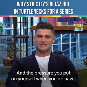 Former Strictly Pro, Aljaž Škorjanec discusses his secret psoriasis battle #StephsPackedLunch | Steph's Packed Lunch