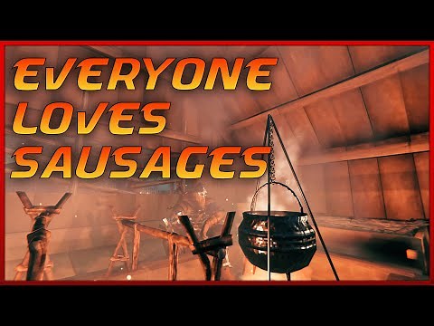 EASY FARM METHOD FOR SAUSAGES | VALHEIM