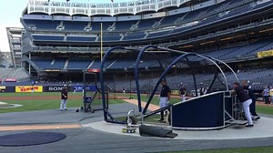 Alex Rodriguez takes batting practice. | YES Network