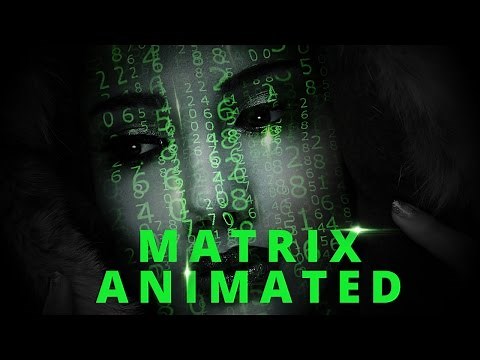 Matrix Animation Video