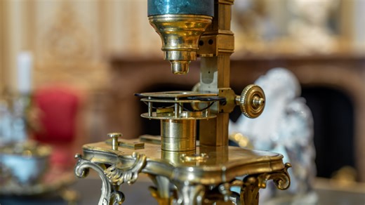 Compound Microscope and Case