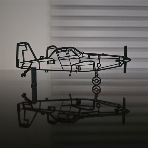 Air Tractor L3harris OA 1K Sky Warden Airplane Silhouette, 3D Printed Desk Decor - Etsy