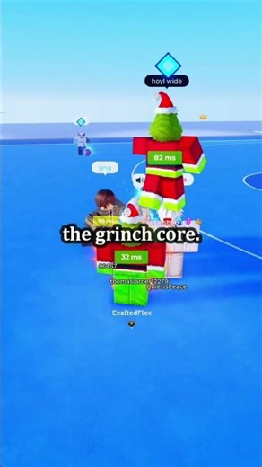 Trolling As The Grinch On Christmas...😂 | (Roblox Hoopz)