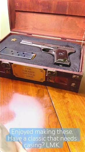 Custom Handgun Display Cases