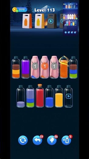 Water Sort : Color Tube Puzzle | Level - 113 |